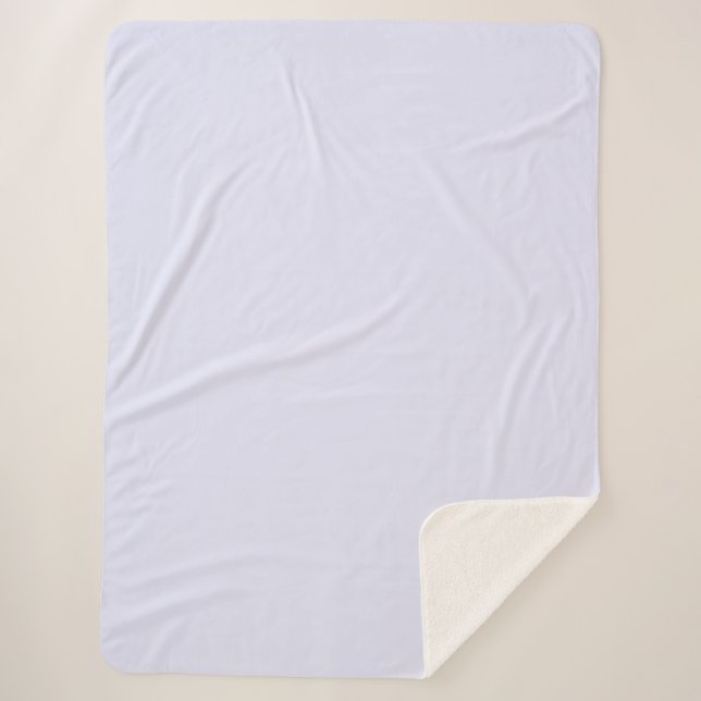 Manta Sherpa Lavanda (Anverso)