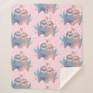 Manta Sherpa Lemas Cutas Enamoradas