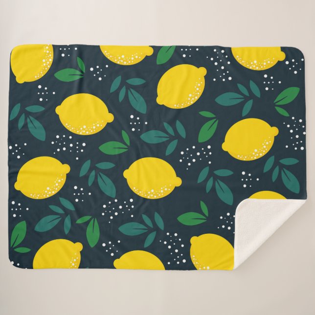 Manta Sherpa Lemon (Anverso (horizontal))