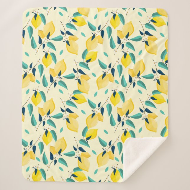 Manta Sherpa Lemon (Anverso)