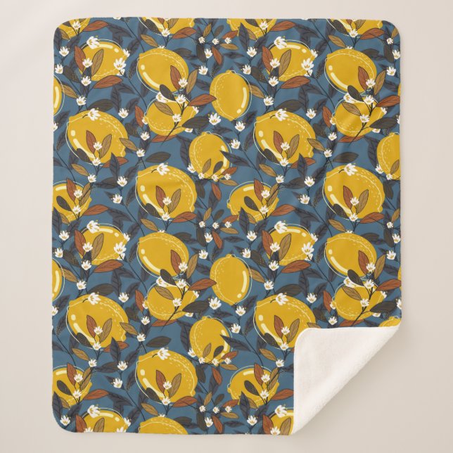 Manta Sherpa Lemon (Anverso)