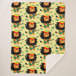 Manta Sherpa León Personalizado Cuto De Sión