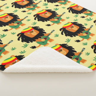 Manta Sherpa León Personalizado Cuto De Sión