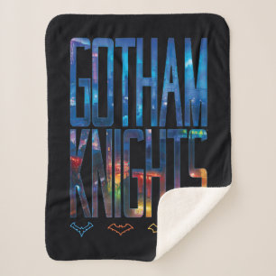 Manta Sherpa Letras de Gotham Knights City