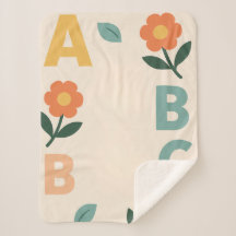 Letras del alfabeto arte de IA para bebé 