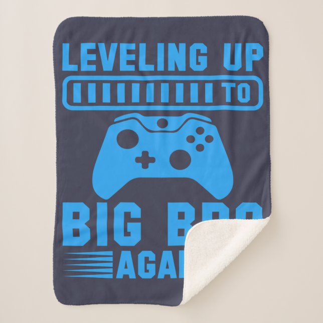 Manta Sherpa Levantar De Nuevo A Big Bro (Anverso)