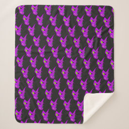 Manta Sherpa Lil Bunny Voodoo Sherpa Blanket