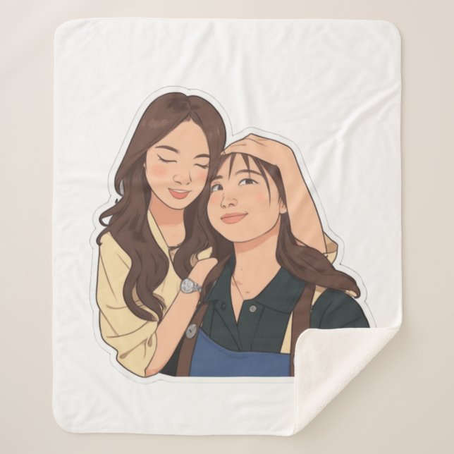Manta Sherpa LinDy (pareja GL) (Anverso)