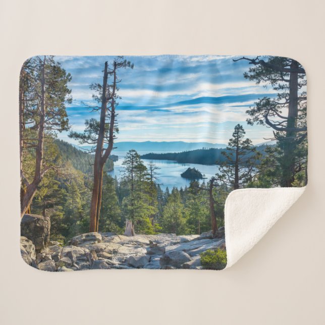 Manta Sherpa Línea costera | Bahía Esmeralda, Lago Tahoe, Calif (Anverso (horizontal))
