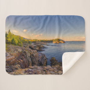 Manta Sherpa Línea costera   Parque nacional Acadia, Jefe de la