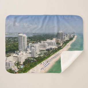 Manta Sherpa Línea costera Urban Beach, Miami, Florida