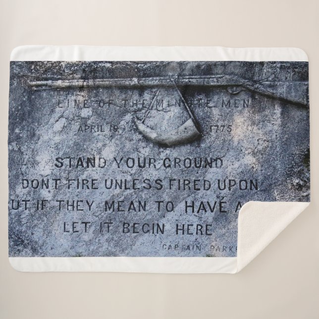 MANTA SHERPA LÍNEA DEL MINUTEMEN (Anverso (horizontal))