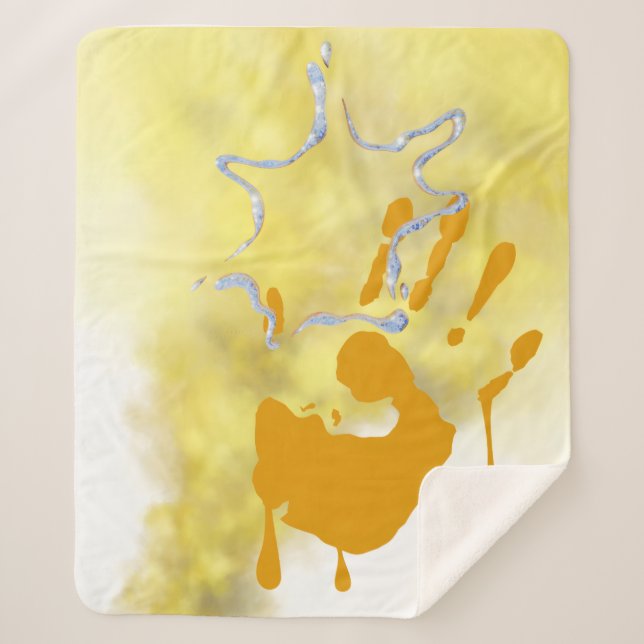 Manta Sherpa Linee morbide e armoniose (Anverso)