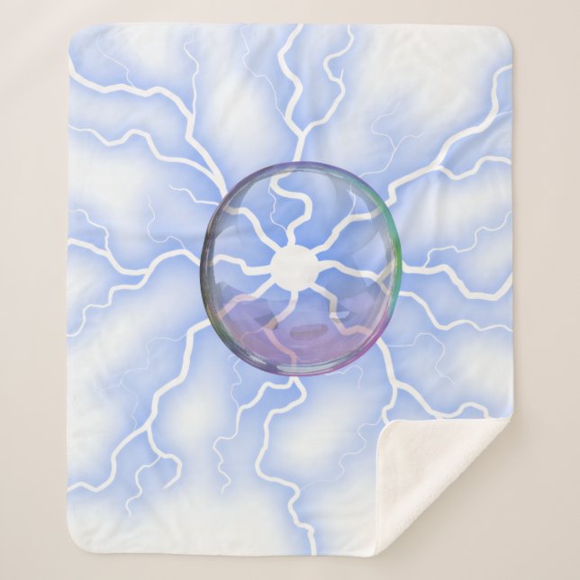 Manta Sherpa Linee morbide e armoniose (Anverso)