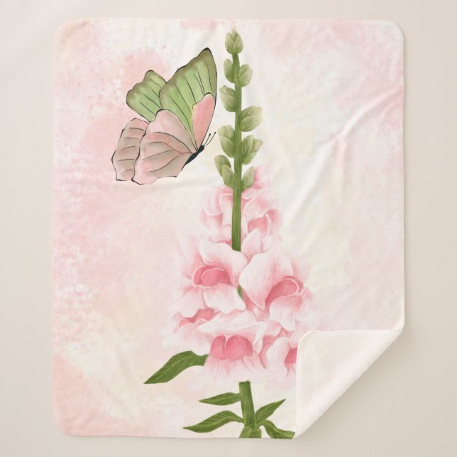 Manta Sherpa Linee morbide e armoniose (Anverso)