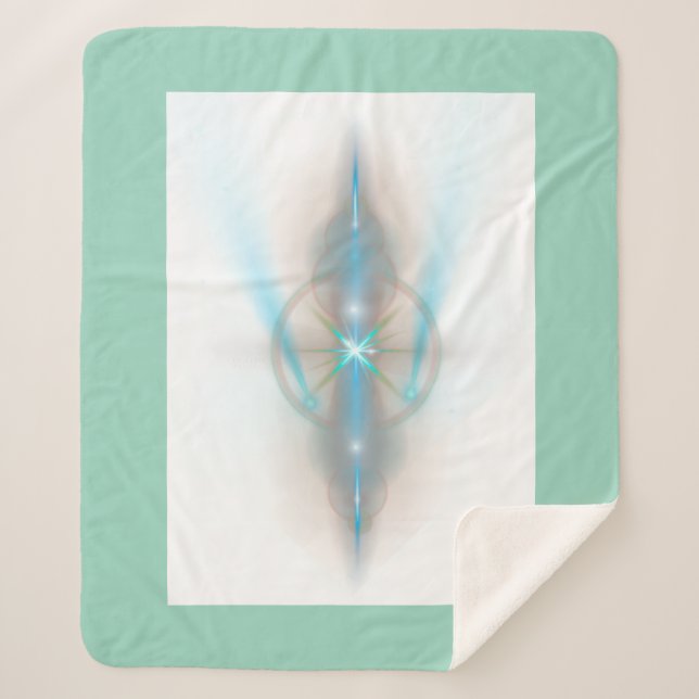 Manta Sherpa Linee morbide e armoniose (Anverso)