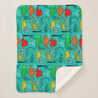 Manta Sherpa Little Kids Dinosaur Nursery Decor