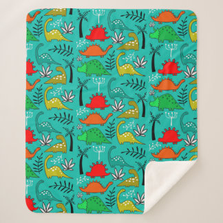 Manta Sherpa Little Kids Dinosaur Nursery Decor