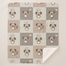 Manta Sherpa Little Koala Bliss