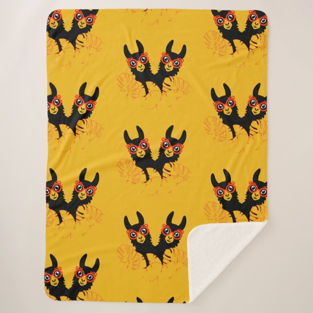 Manta Sherpa Llama Sisters (Anverso)