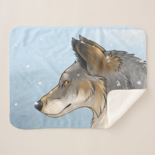 Manta Sherpa Lobo del Noroeste