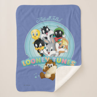 Manta Sherpa Logotipo Baby LOONEY TUNES™ | Todos son personas