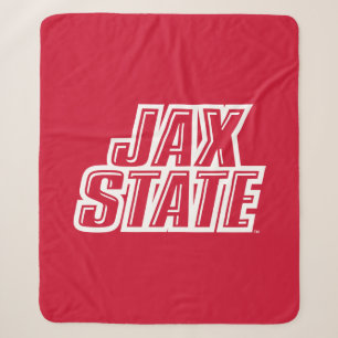 Manta Sherpa Logotipo de Jacksonville State University JAX STAT
