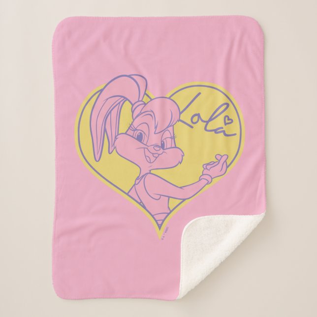 Manta Sherpa Lola Heart Signature (Anverso)
