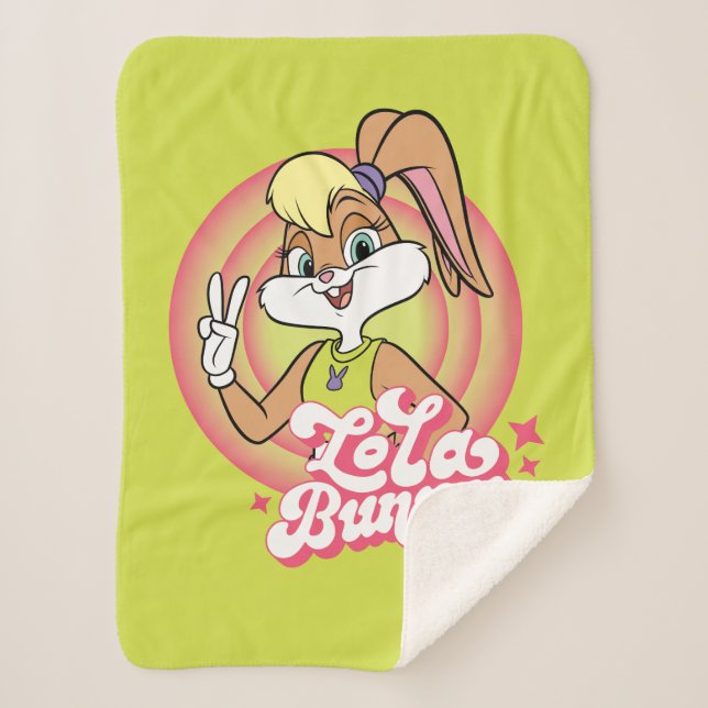 Manta Sherpa Lola Retro LOONEY TUNES™ Rings (Anverso)