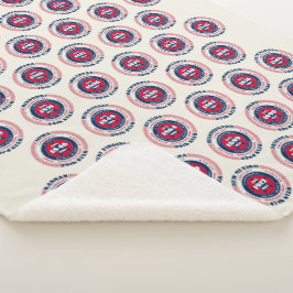 Manta Sherpa Los 50 Estados Americanos Patrióticos