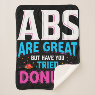 Manta Sherpa Los Abs Son Grandes Pero ¿Has Intentado Donuts?