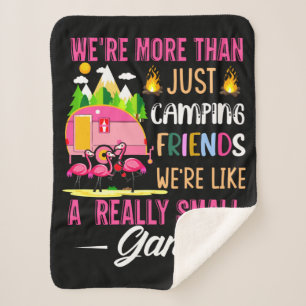 Manta Sherpa Los Amigos Del Camping Son Como Una Pandilla
