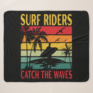 Manta Sherpa Los jinetes de surf atrapan las olas