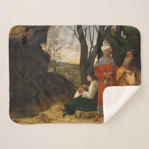 Manta Sherpa Los tres filósofos (sabios) (de Giorgione)