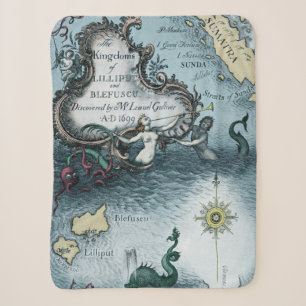Manta Sherpa Los viajes de Gulliver de Jonathan Swift