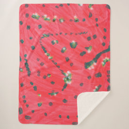 Manta Sherpa Love Flow Sherpa Blanket