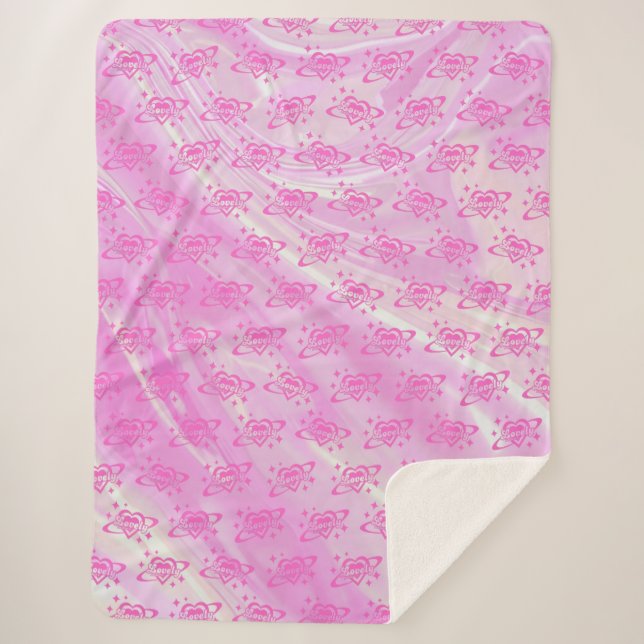 Manta Sherpa Lovely (Anverso)