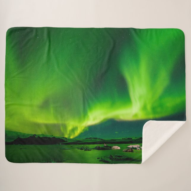 MANTA SHERPA LUCES DEL NORTE (Anverso (horizontal))