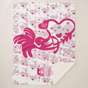 MANTA SHERPA LUCKY LOVE ELEPHANT CUPID ELEPHANT BY MASANSER