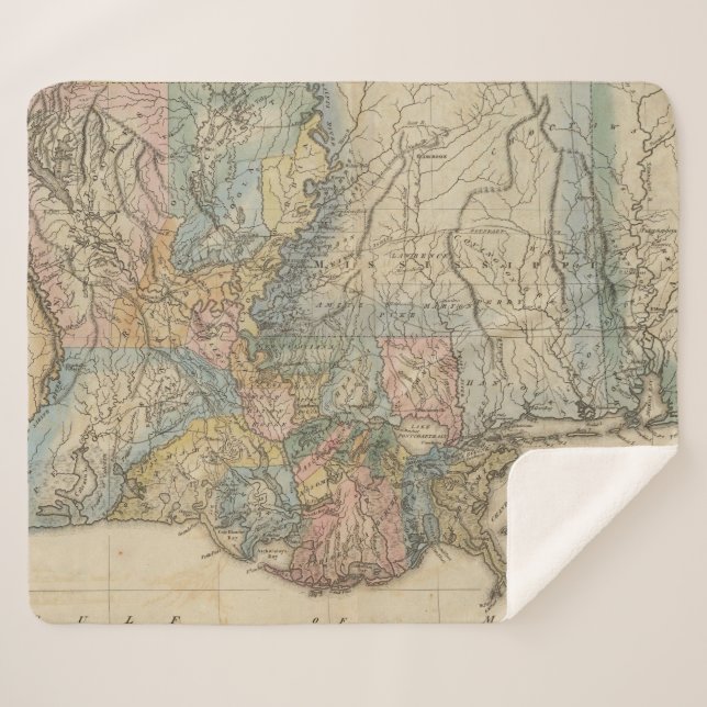 Manta Sherpa Luisiana 6 2 (Anverso (horizontal))