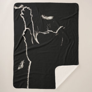 Manta Sherpa Luminoso gatito