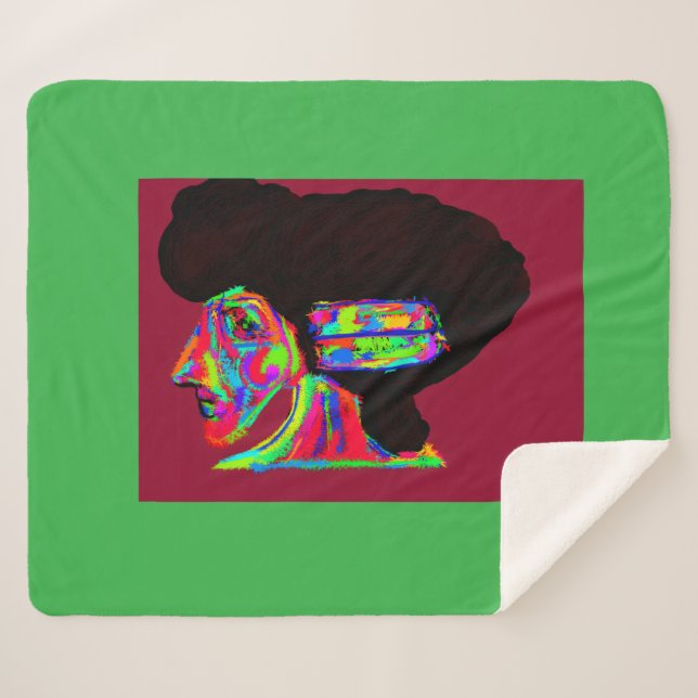 Manta Sherpa Luna Wolfwoman  (Anverso (horizontal))