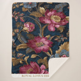 Manta Sherpa Luxury Indian Vintage Royal