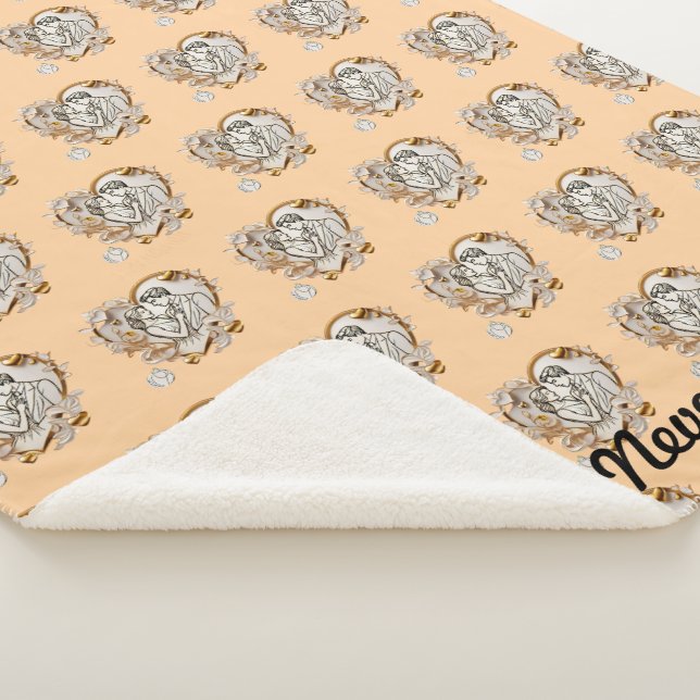 Manta Sherpa "Luz matutina del amor" (3/4)