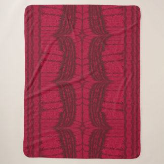 Manta Sherpa Luz roja 6
