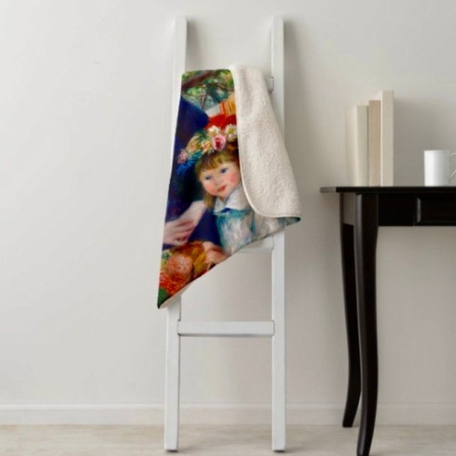 Manta Sherpa Madre e hijo de Renoir (Subido por el creador)