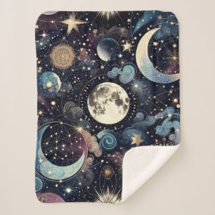 Manta Sherpa Mágica lunar