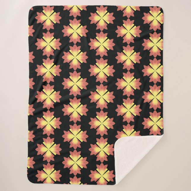 Manta Sherpa Mágica medianoche (Anverso)