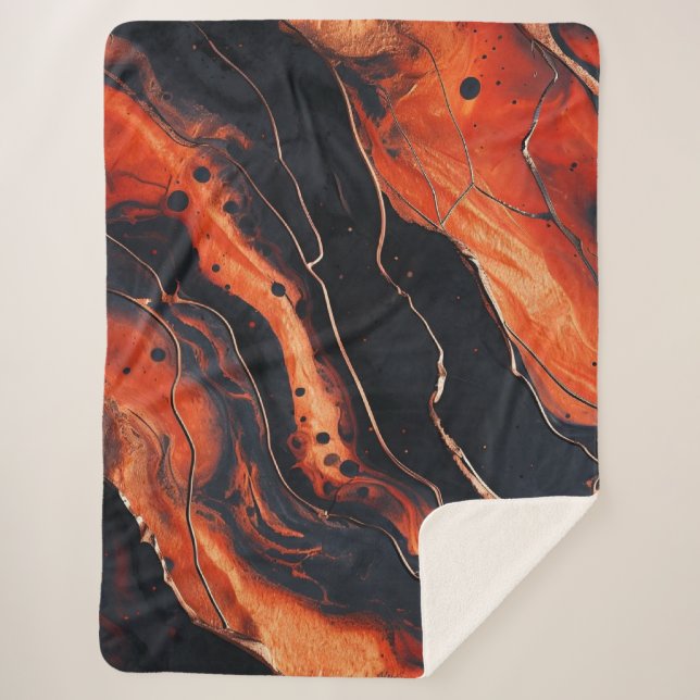 Manta Sherpa Magma Bloom (Anverso)