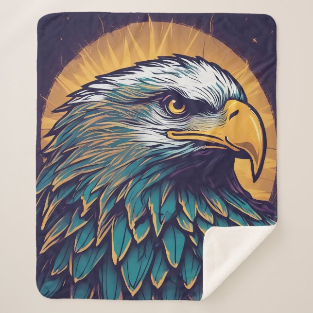 Manta Sherpa Majestic Bald Eagle (Anverso)
